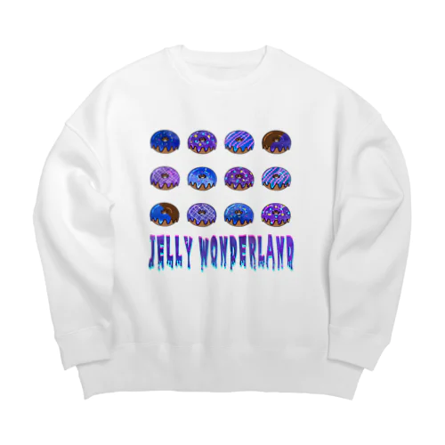 ジェリードーナツ Big Crew Neck Sweatshirt