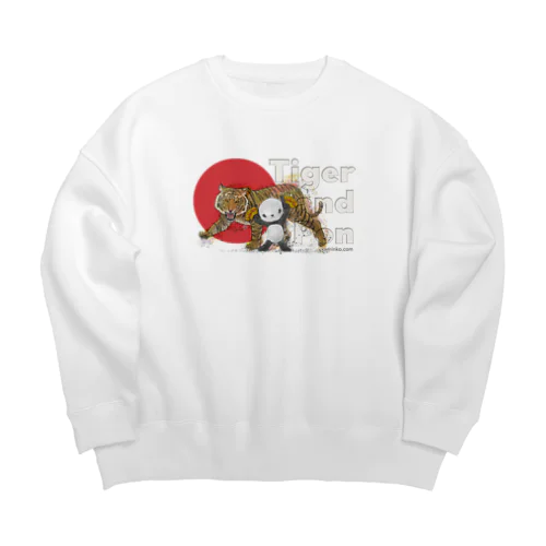 タイガー&ポンちゃん Big Crew Neck Sweatshirt