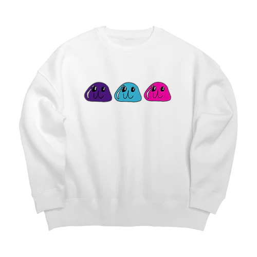 ぷよぷよ星人 Big Crew Neck Sweatshirt