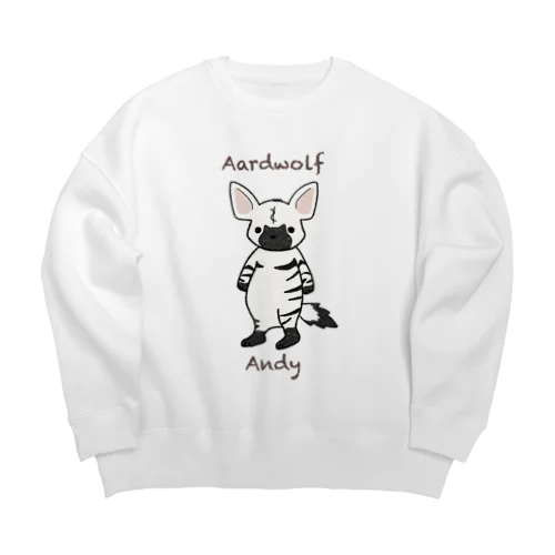 アードウルフのアンディ Big Crew Neck Sweatshirt