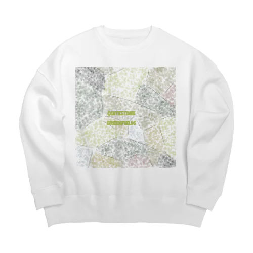 QuiteStoneGreenFields Big Crew Neck Sweatshirt