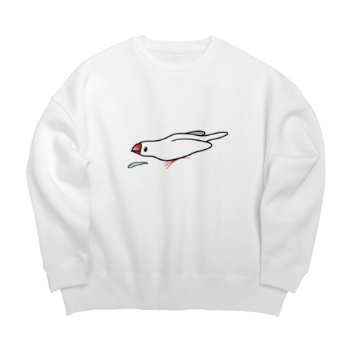 ぶんちょとにぼし Big Crew Neck Sweatshirt
