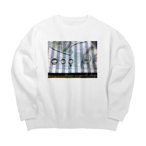 「静かな暮らしの中で」 Big Crew Neck Sweatshirt