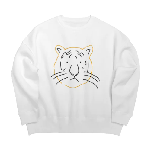 とまととろかなごーのとら Big Crew Neck Sweatshirt