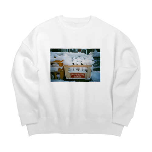 凍えるビール Big Crew Neck Sweatshirt