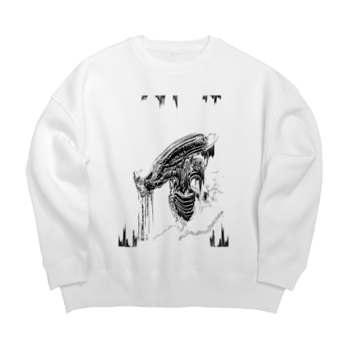 H.R gigerに捧ぐ　2022年 Big Crew Neck Sweatshirt