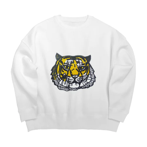 Tiger Ginga タイガー銀河 Big Crew Neck Sweatshirt