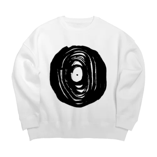 record. Big Crew Neck Sweatshirt