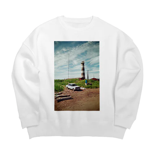 obscure view 3 Big Crew Neck Sweatshirt