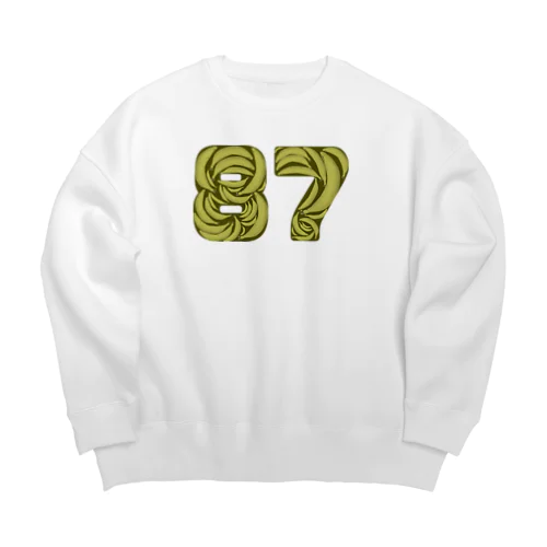 バナナ愛のある人へ Big Crew Neck Sweatshirt