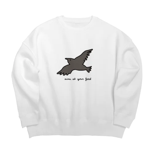 トンビにご注意 Big Crew Neck Sweatshirt