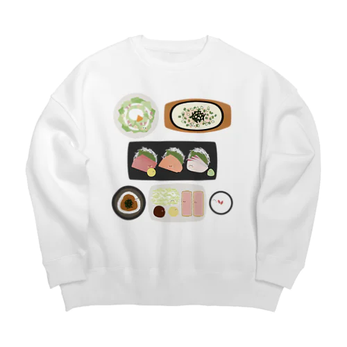 居酒屋ちゃん3 Big Crew Neck Sweatshirt