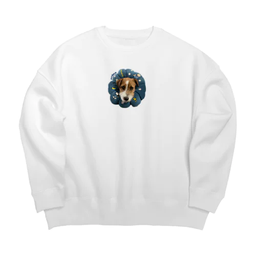 ぽんでゆりちゃん Big Crew Neck Sweatshirt