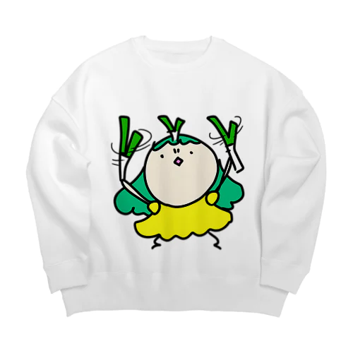 ネギ Big Crew Neck Sweatshirt