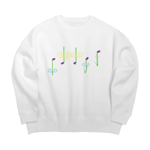 Calli'n Note Big Crew Neck Sweatshirt