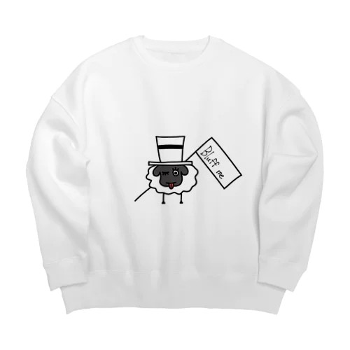 Accan Beh! Big Crew Neck Sweatshirt