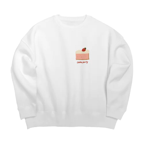 Cake Party Big Crew Neck Sweatshirt