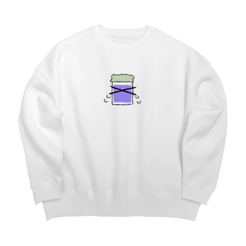 かぜぐすりのあかちゃん Big Crew Neck Sweatshirt