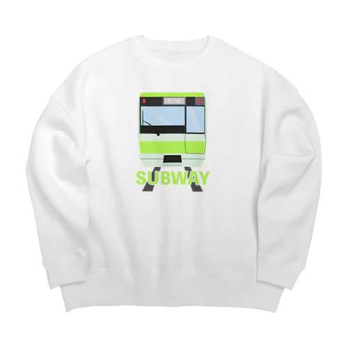 地下鉄 Big Crew Neck Sweatshirt