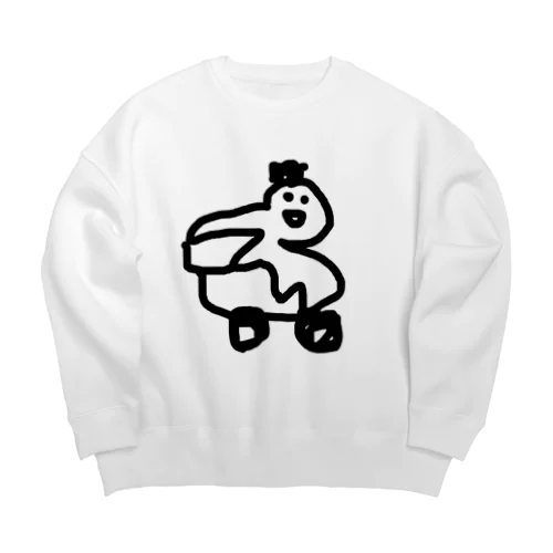 【オモチャン専用】ビッグシルエットスウェット  Big Crew Neck Sweatshirt