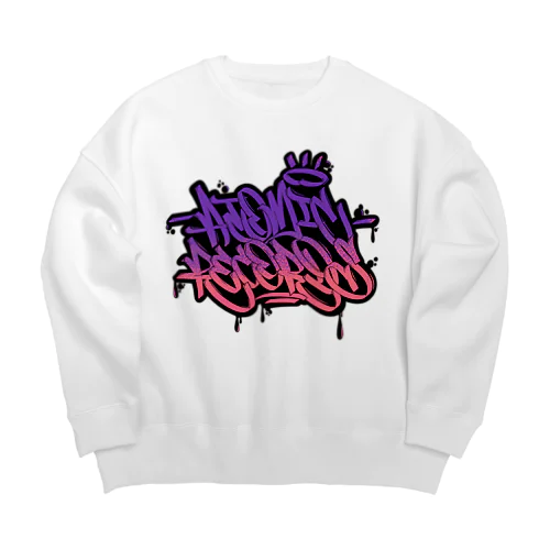 Atomic Records  Big Crew Neck Sweatshirt