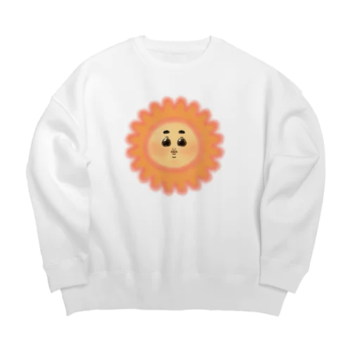 君の力になり太陽 Big Crew Neck Sweatshirt