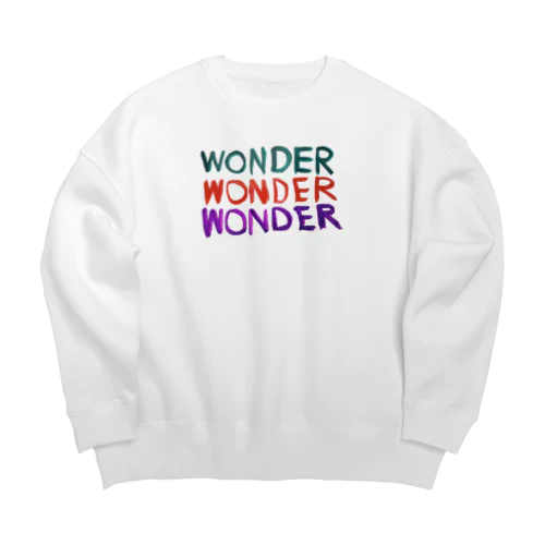 Wonder ビッグシルエットスウェット