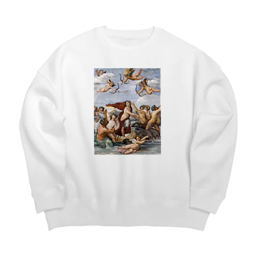 ラファエロ / ガラテイアの勝利(1511) Big Crew Neck Sweatshirt