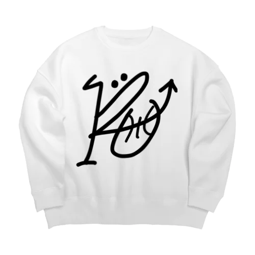 RK.HiDEOUT Big Crew Neck Sweatshirt