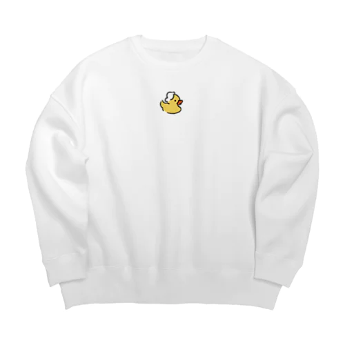 あわあわあひるちゃん Big Crew Neck Sweatshirt