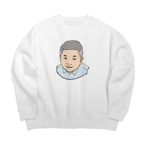 シャイなみつみち君 Big Crew Neck Sweatshirt