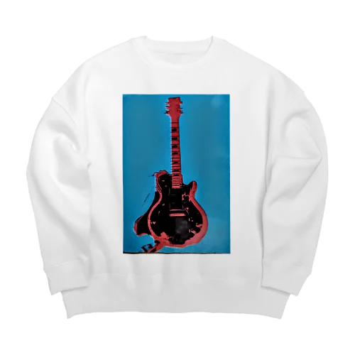 アンディ・ギター・ウォーホール Big Crew Neck Sweatshirt