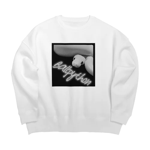 Ballpython "Darling" Big Crew Neck Sweatshirt