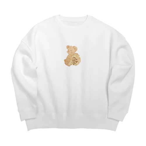 くまのヘーゼル Big Crew Neck Sweatshirt