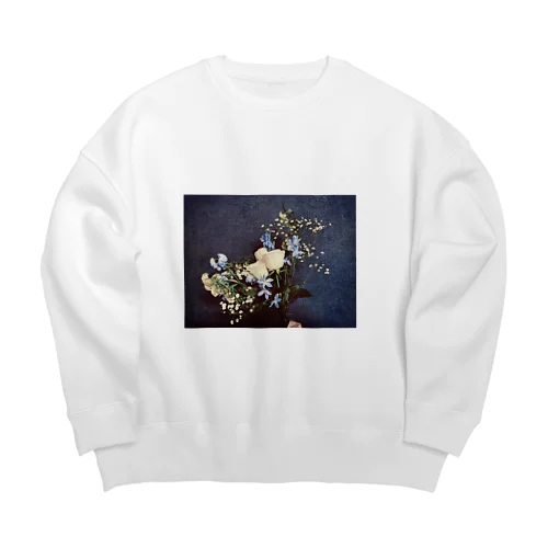 Flower bouquet Big Crew Neck Sweatshirt