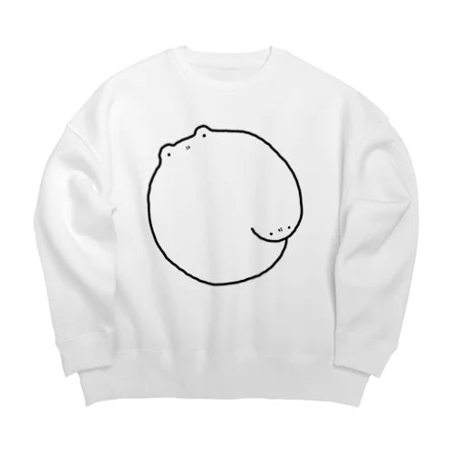 地球くん Big Crew Neck Sweatshirt