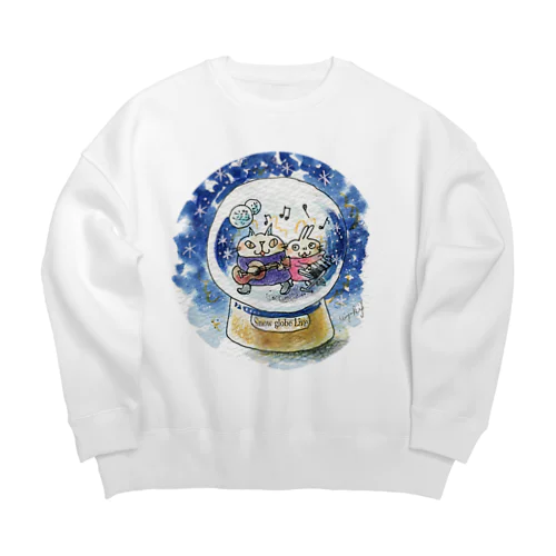 スノードームライブ Big Crew Neck Sweatshirt