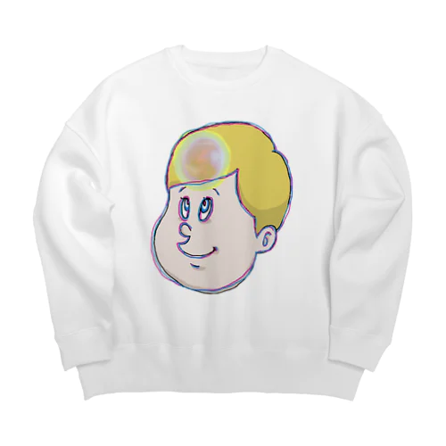 パキパキロケット Big Crew Neck Sweatshirt