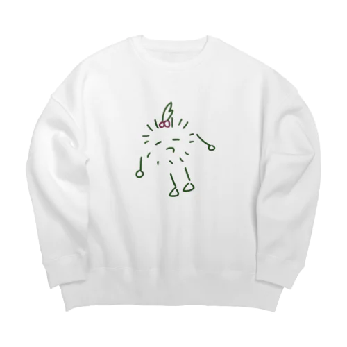 きょむちゃ Big Crew Neck Sweatshirt