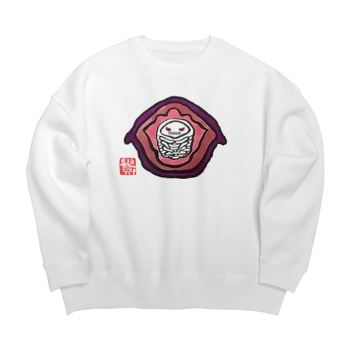 タイノエ Big Crew Neck Sweatshirt