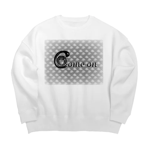 家紋カモン Big Crew Neck Sweatshirt