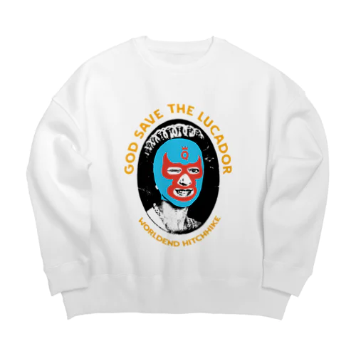 ゴッド・セーブ・ザ・ルチャドール　GOD SAVE THE LUCHADOR Big Crew Neck Sweatshirt