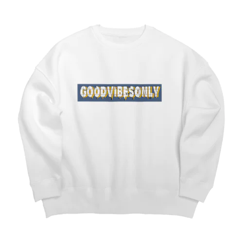 GOOD VIBES ONLY  ビッグシルエットスウェット