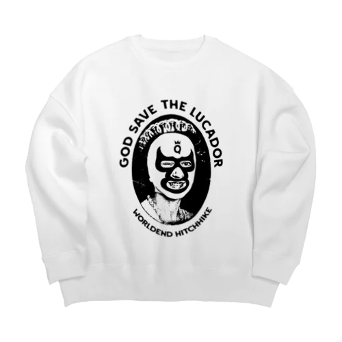 ゴッド・セーブ・ザ・ルチャドール　GOD SAVE THE LUCHADOR Big Crew Neck Sweatshirt