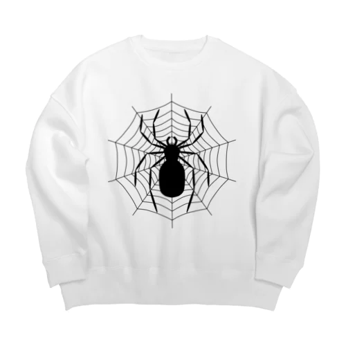 蜘蛛と巣 Big Crew Neck Sweatshirt