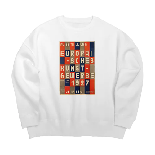 ドイツ・ライプツィヒ　バウハウス　1927 Big Crew Neck Sweatshirt