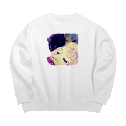 Cosmic in the dream  Big Crew Neck Sweatshirt