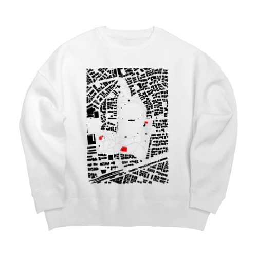 The Map Big Crew Neck Sweatshirt