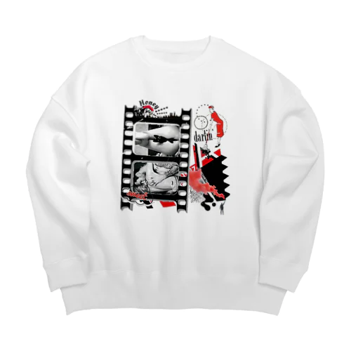 聞かせてあなたのスキャンダル Big Crew Neck Sweatshirt