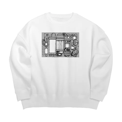 培養液 Big Crew Neck Sweatshirt